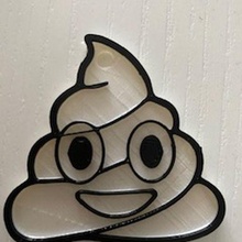 emojis Schlüsselbund Poop Scheisse stl Emoji 3d print model - Mito3D