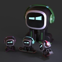 émoticône robot gadget animal compagnie 3d print model - Mito3D