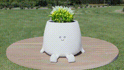 emotional planters vase flower pot 3d print model - Mito3D
