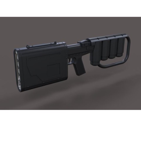 emp fucile film dark knight rises vari replica cosplay batman scifi sci-fi elettrico la pistola arma 3D print model - Mito3D
