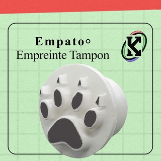 empato loup stamp imprint buffer footprint 3d print model - Mito3D