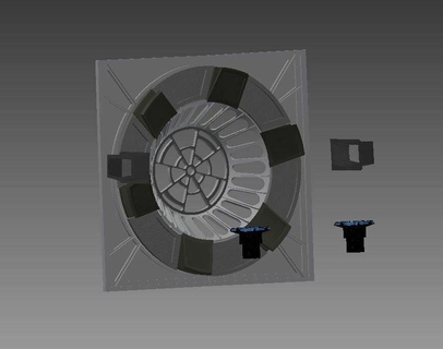 emperor's throne room rotj return jedi star wars playsets  3d print model - Mito3D