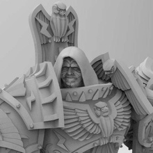 el emperador de la humanidad palpatine juego juguete accesorios wh40k warhammer decisiones culto 40k 3d print model - Mito3D