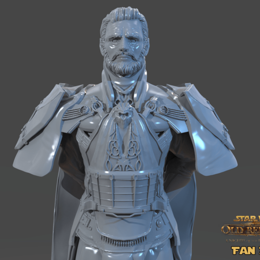 imparator Valkorion heykel 3d Yazdır stl heykelcik minyatür Yıldız Savaşları Şövalyeler mmrpg Gameart Kyloren palpatine Luke bilimkurgu fantezi şekil vermek zbrush 3dart Disney fanart bioware 3D print model - Mito3D