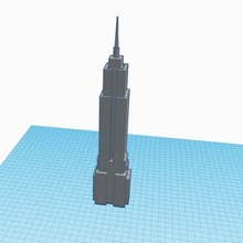 Império construção arquitetura Iorque 3d print model - Mito3D