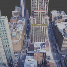 impero edificio architettura York nyc grattacielo grattacieli fotogrammetria 3d print model - Mito3D