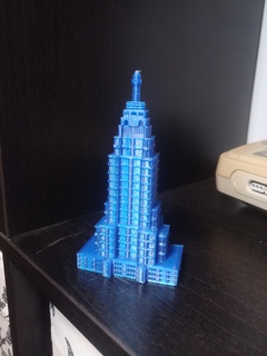empire state bulding Architecture tower usa united states america 3d print model - Mito3D