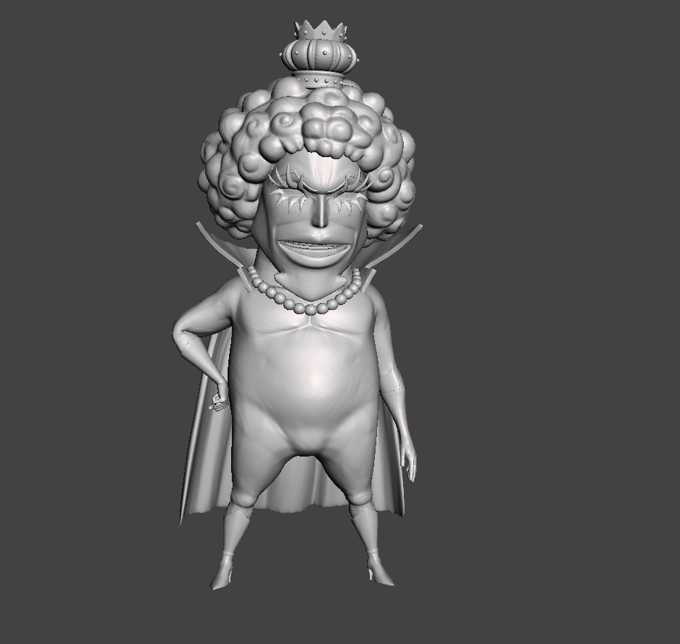 emporio ivankov 3d model one piece op iva 3D print model - Mito3D