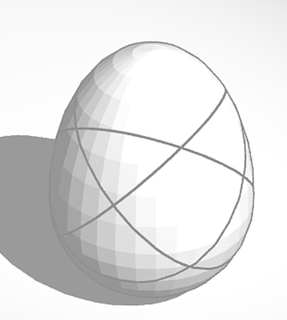 empty breakable egg 3d print model - Mito3D