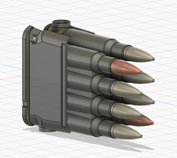 enblocken Geschwindigkeit Lader Airsoft Stütze 3dbb 3D print model - Mito3D