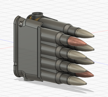bloccare velocità caricatore airsoft puntello 3dbb 3d print model - Mito3D
