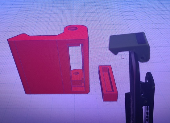 encased holster clip v2 3d print model - Mito3D