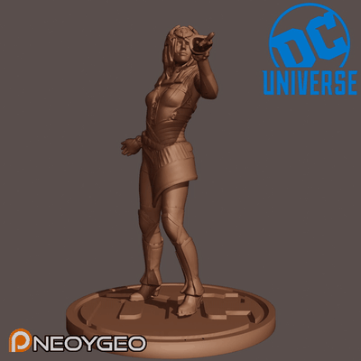 enchanteresse dc bandes dessinées jeu justice ligue superman batman merveille femme éclat cyborg nightwing merle vert lanterne flèche aquaman joker harley reine coup mortel 3d print model - Mito3D