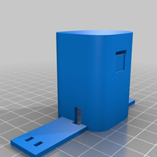 enclosed battery holder ryobi 18v diy 3d print model - Mito3D