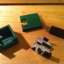custodia blinkm maxm scheda del controller vari rgb led ghetto 3d print model - Mito3D