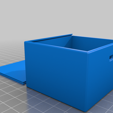 enclosure blue key remote esp32 3d print model - Mito3D