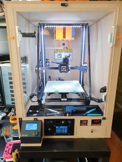 recinto cr 10s 10 ender 3 3d impressora acessórios 3d print model - Mito3D