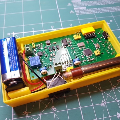 enclosuresmd-basierte Geigerzähler sbt9 impexeris tool diy dosimeter ebay geiger-muller geigercounter Fall impexeirs - Strahlung radiometer Elektronik 3D print model - Mito3D