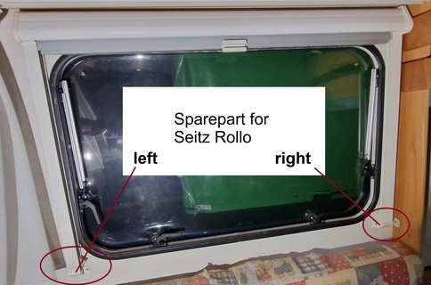 end caps roller blinds seitz rollo sparepart camper mobilhome 3d print model - Mito3D