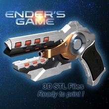 Ender's Spiel Blitz Pistole Gadget Film Replik Cosplay Gewehr Ender 3d print model - Mito3D