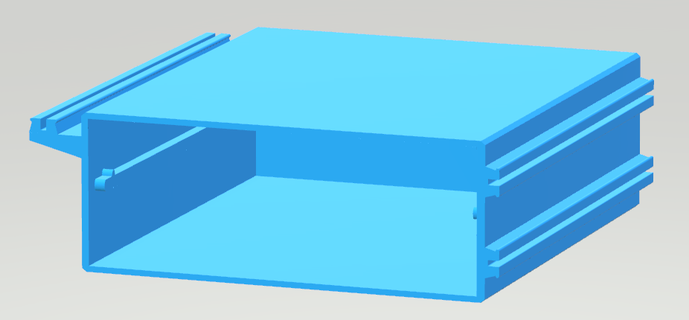 ender 3 neo Caixa ferramentas ferramenta caixa crialidade 3d print model - Mito3D