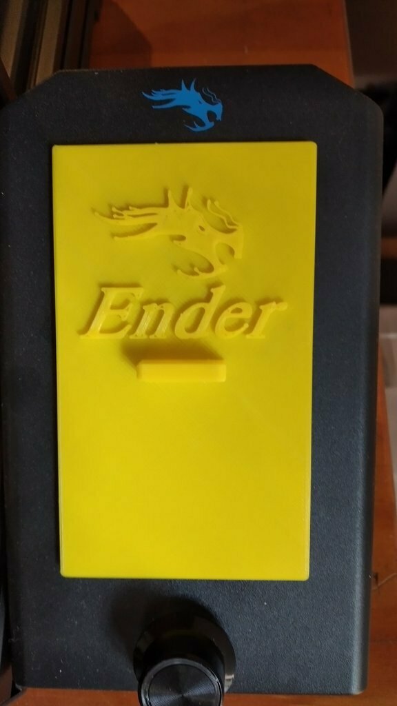 ender 3 v2 lcd Deckel Ender Startseite Mantel 3d Drucker Zubehör 3D print model - Mito3D