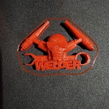 ender3 boton welder calavera llavero arte soporte para celular 3d print model - Mito3D