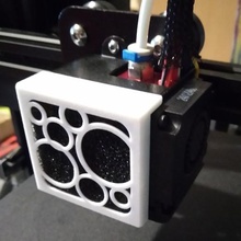 ender3 filtre fan aracı creality hotend 3d print model - Mito3D