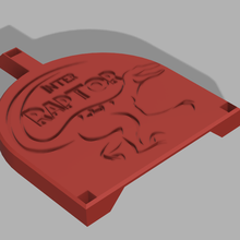 ender3 carte mère ventilateur garde Puissance fourniture évent ender 3 personnalisation Douane Inter rapace dinosaure 3d print model - Mito3D