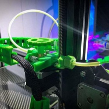 ender & cr-10 filamento de la guía bloqueo integrado ptfe tubo acoplador herramienta Impresora 3d accesorios menor el 3 creality cr10 3d print model - Mito3D