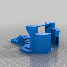 ender 2 dual cooling fan 4010 tool 3d printer parts 3d print model - Mito3D