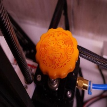 ender 3 extrusora botão asteca calendário ferramenta maya 3d impressora extrusoras 3d print model - Mito3D