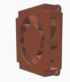 ender 3 4010 blower radial fan 3d print model - Mito3D