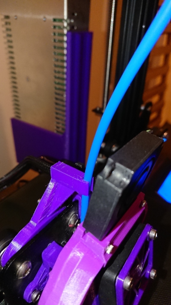 ender 3 Bowden suporte tubo crialidade 3d impressora acessórios 3D print model - Mito3D