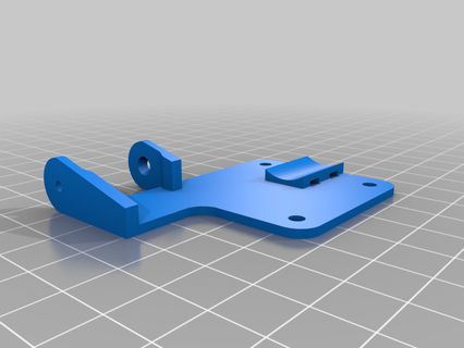 ender 3 cable chain extruder mount 3d print model - Mito3D