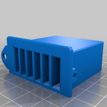 ender 3 cable channel protective vent cover ender3 3d_printer_parts 3d print model - Mito3D