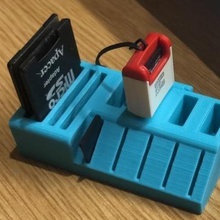 ender 3 kart sahibi gadget kartı tutucu 3d print model - Mito3D