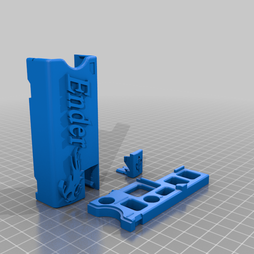 ender 3 compacto sd tarjeta adaptador alojamiento herramienta 3d impresión 3D print model - Mito3D