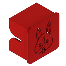 ender 3 custom - x-axis cover bunny tool rabbit creality print pimp fun x axis add 3d print model - Mito3D