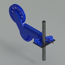 ender 3 Doppel-roller-filament-Führung ein tool 3d print model - Mito3D