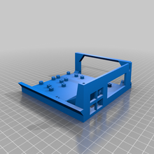 ender 3 electrónico caja 1 crealidad electrónica ender3 lm2596 mks gen l frambuesa pi posterior 3d_printing 3d print model - Mito3D