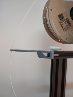 Ender 3 Profi Filament leiten Halter Unterstützung Realität aktualisieren 3d print model - Mito3D