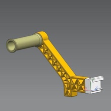 Ender 3 v2 kugelgelagerte spulenhalterwelle ersatz spulenhalter Spule Spulenhalter Werkzeug welle anycubic Viper vyper Lager 3d print model - Mito3D