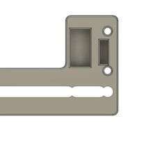 ender 3 equivalent y-stop adjustment bracket tool 3d printer parts 3d print model - Mito3D