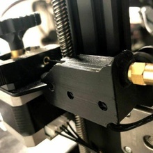 ender 3 filamento acabar sensor montagem suporte Bowden tubo crialidade extrusora guia sens 3d print model - Mito3D