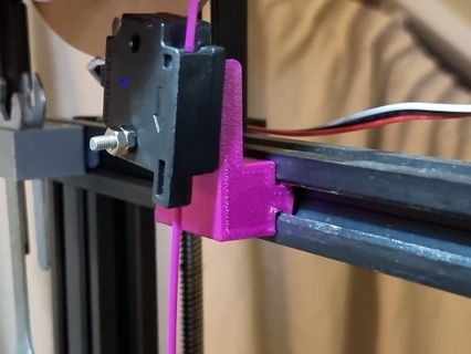ender 3 filamento sensor soporte flexible 3d impresora partes 3d print model - Mito3D