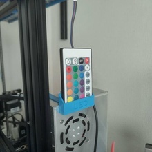 ender 3 led light control holder remote 3d print model - Mito3D