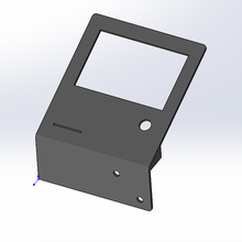ender 3 left lcd display holder tool creality 3d print model - Mito3D