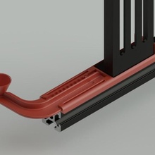 ender 3 lunghezza regolata filamento guida strumento 3d print model - Mito3D