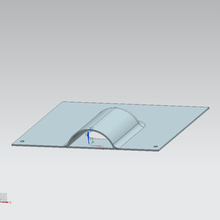 ender 3 placa principal de ar corver ferramenta atualização Impressora 3d parte 3d print model - Mito3D